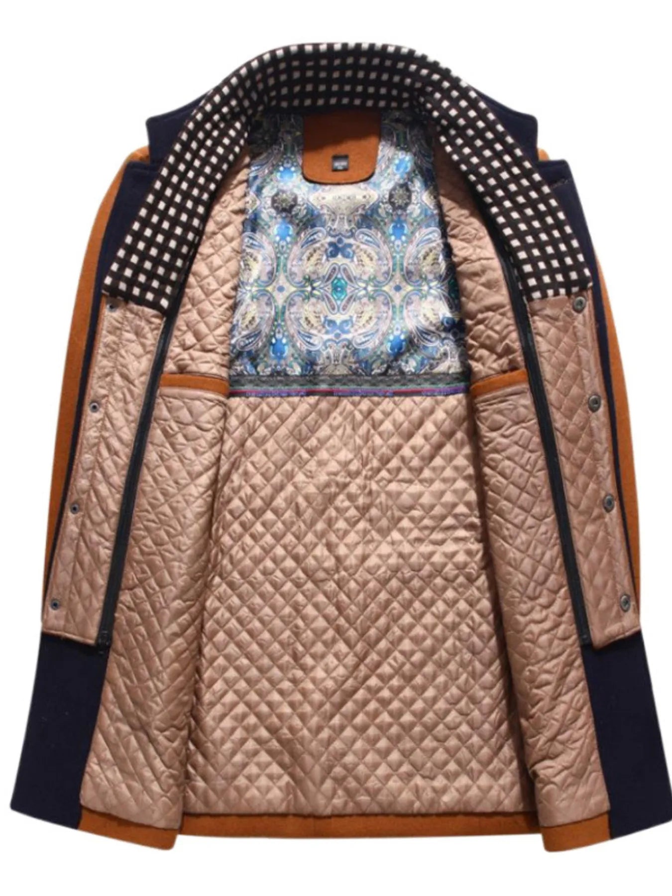 Men’s Plus Size Quilted Coat | Warm & Durable Outerwear