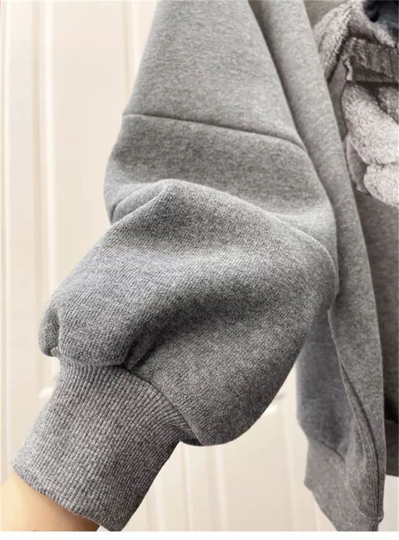 Women’s Fashion Doll Sweatshirt | Loose Fit Trendy Pullover