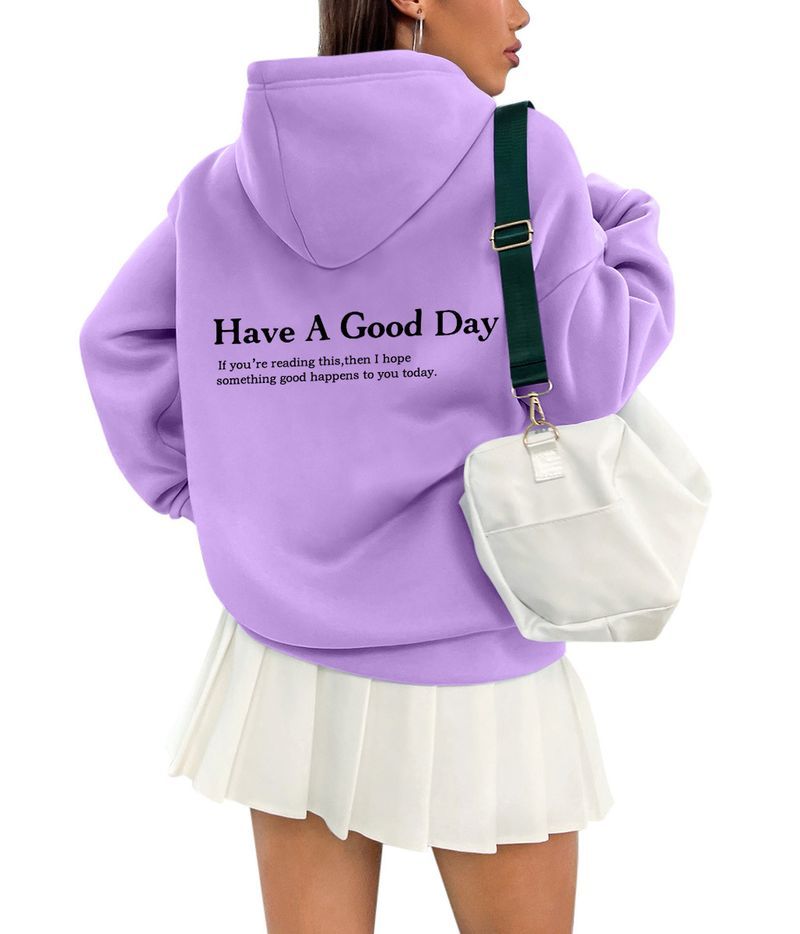 Women’s Hooded Veet Sweatshirt | Thickened Warm Casual Wear