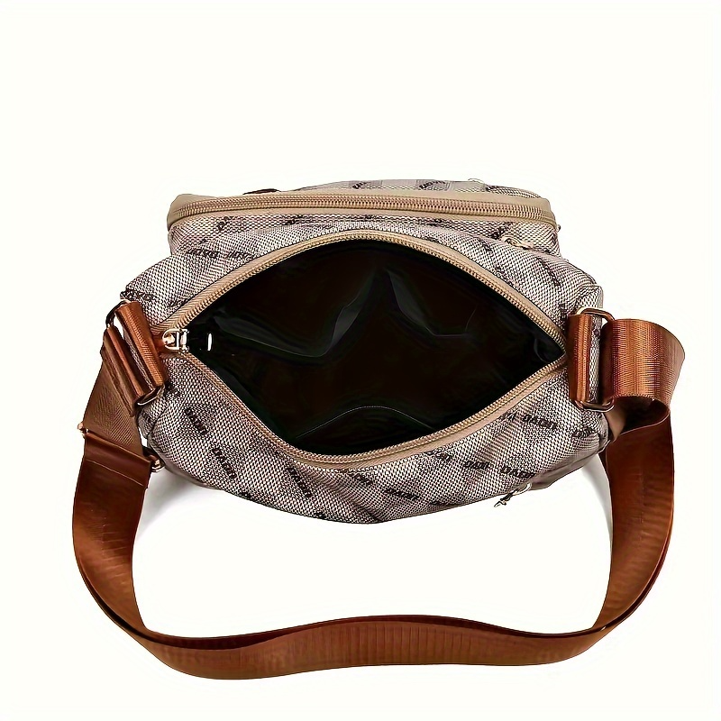 Women’s Vegan Leather Shoulder Bag | Multi-Pocket