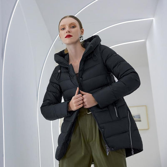 Women’s Hooded Winter Coat | Warm Casual Parka Jacket