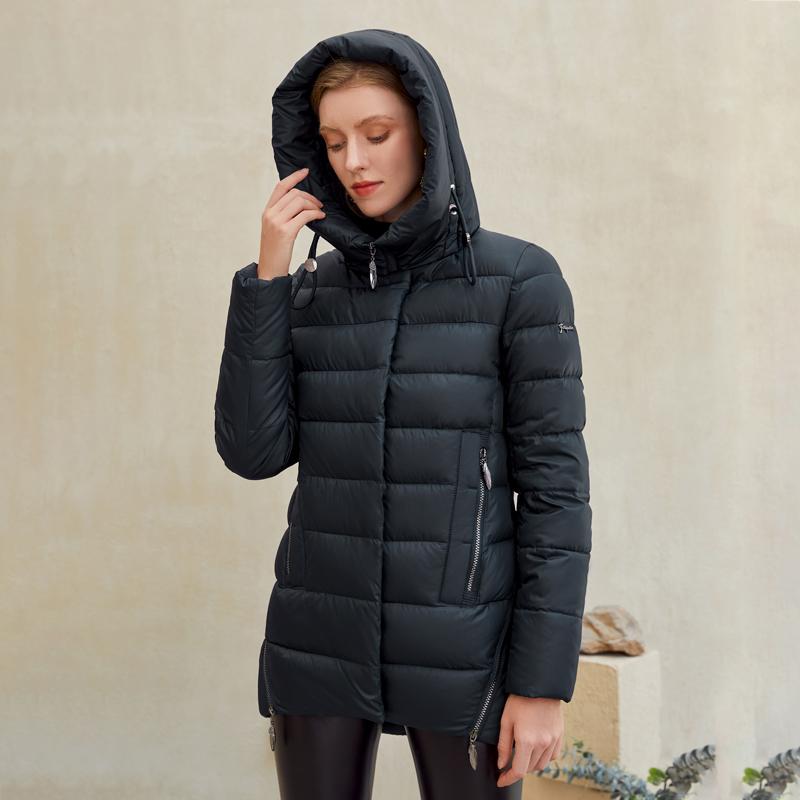 Women’s Hooded Winter Coat | Warm Casual Parka Jacket