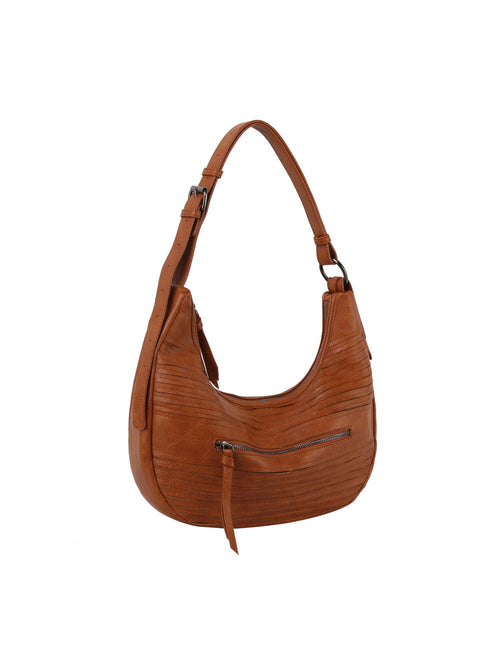 Grained Leather Hobo Bag | Soft & Stylish Everyday Purse