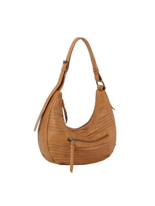 Grained Leather Hobo Bag | Soft & Stylish Everyday Purse