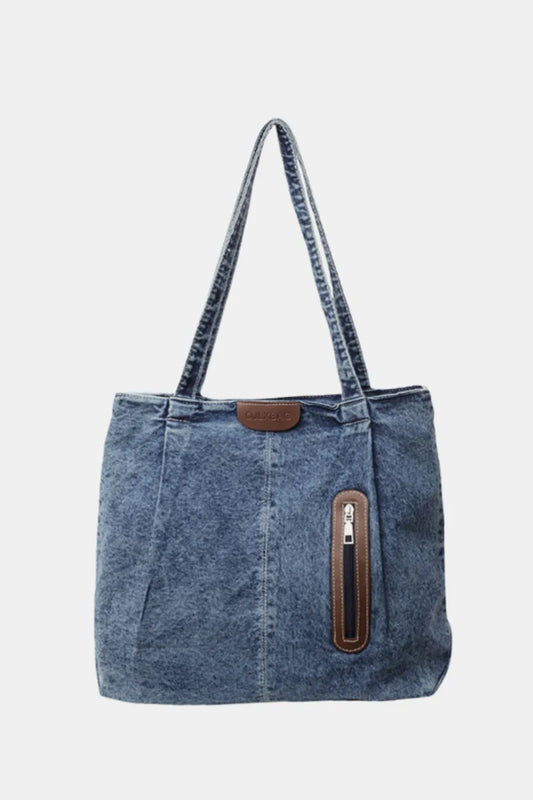 Casual Denim Tote | Durable & Trendy Everyday Bag