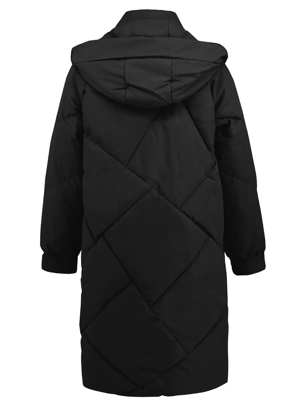 Quilted Hooded Coat | Warm & Lightweight Winter Wear