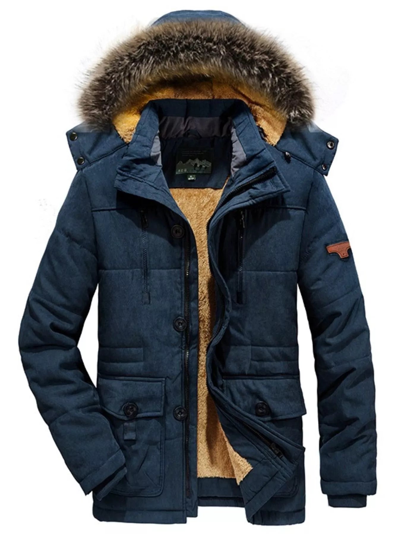 Classic Zip-Up Puffer Coat | Lightweight Warmth & Style