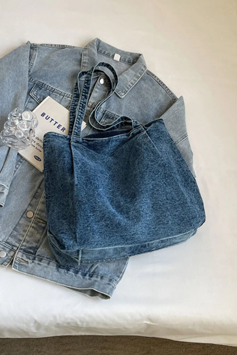 Casual Denim Tote | Durable & Trendy Everyday Bag