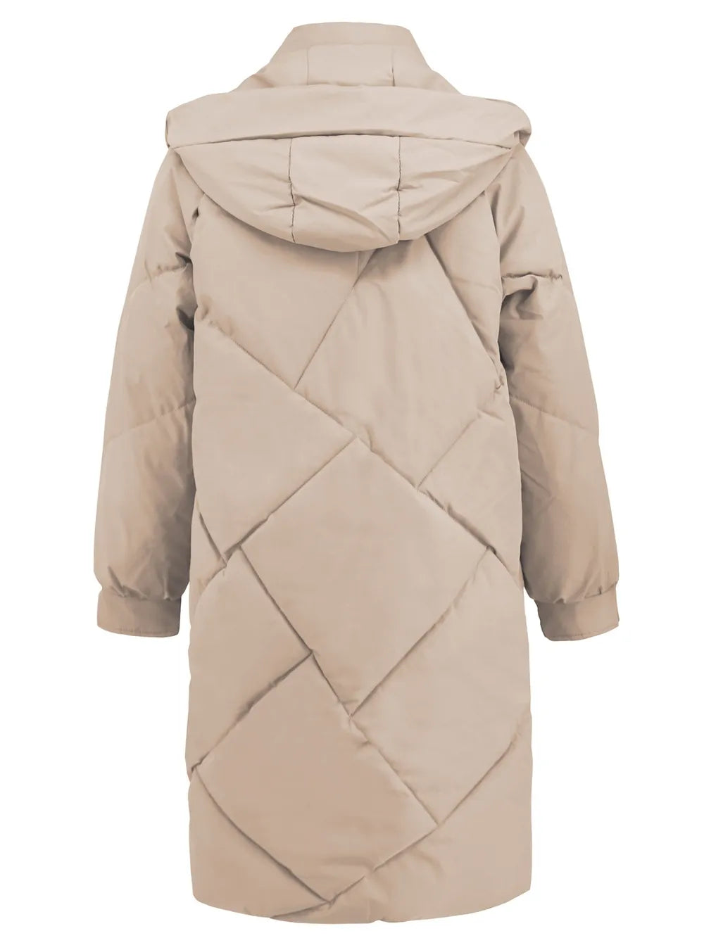 Quilted Hooded Coat | Warm & Lightweight Winter Wear